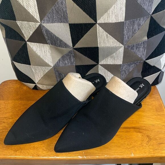 GREAT PREOWNED CONDITION WOMEN’S ANNE KLEIN IMPRESS IFLEX PUMPS MULE HEELS 10 - Picture 1 of 7